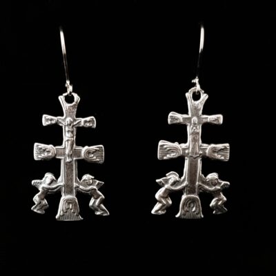 Caravaca Cross Earrings by McKeown 103065