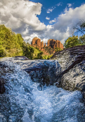 Cathedral Rock at Red Rock Crossing by Kelli Klymenko