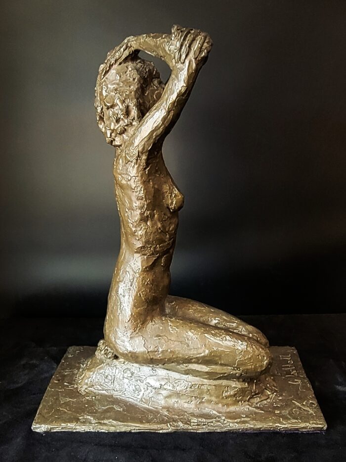 Caryatid No 4 Bronze by John Henry Waddell - Image 2