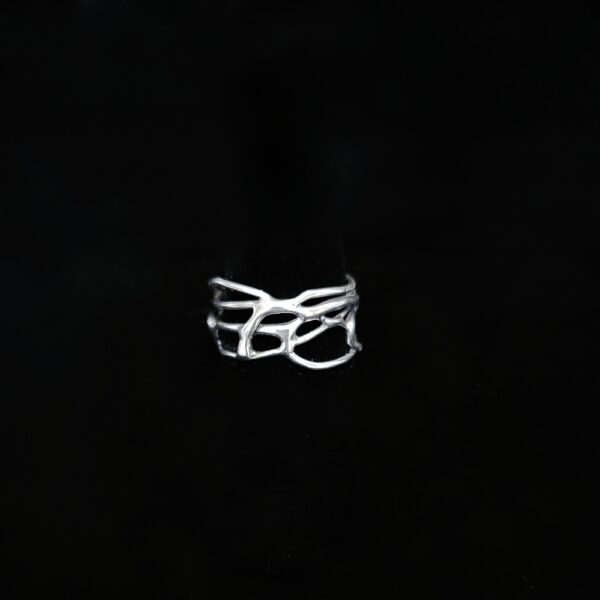 Silver Plated Wire Band Rings by Susan Herman and Paul Kaiser