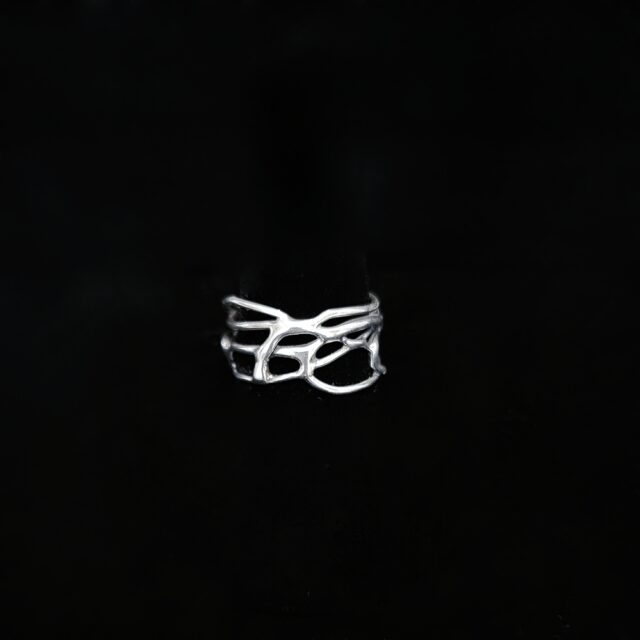 Silver Plated Wire Band Rings by Susan Herman and Paul Kaiser