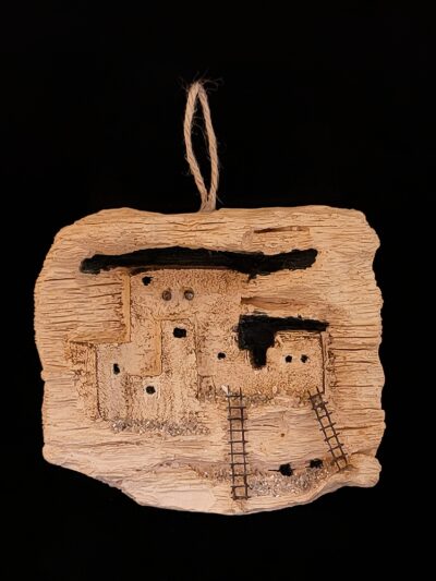 Mini Montezuma Ornament by P Ron Schneider