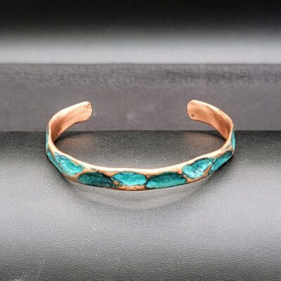 Copper Cuff by Chikako Myers