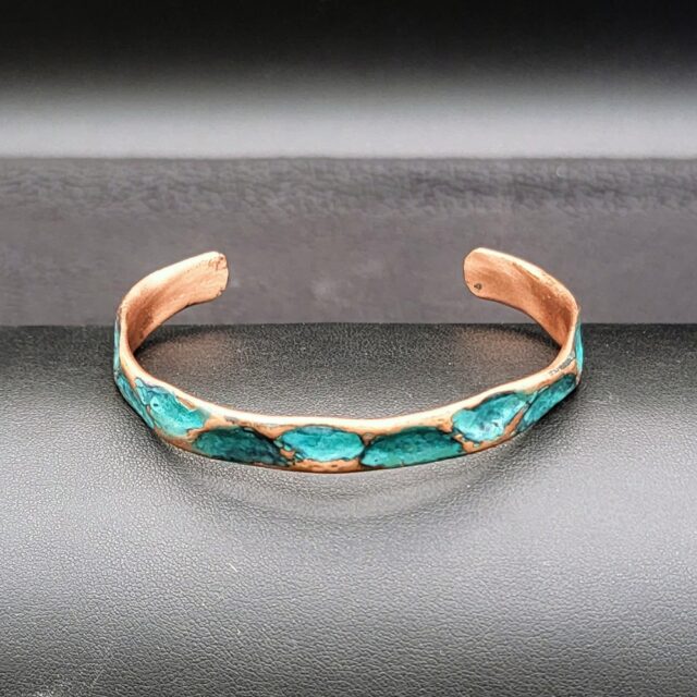 Copper Cuff by Chikako Myers