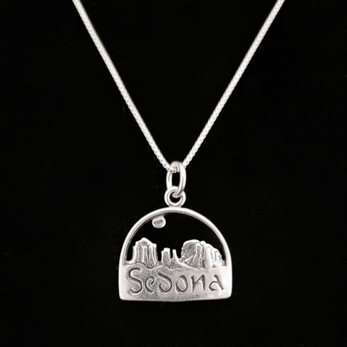 Sedona Charm Pendant with Chain by Susan Herman and Paul Kaiser