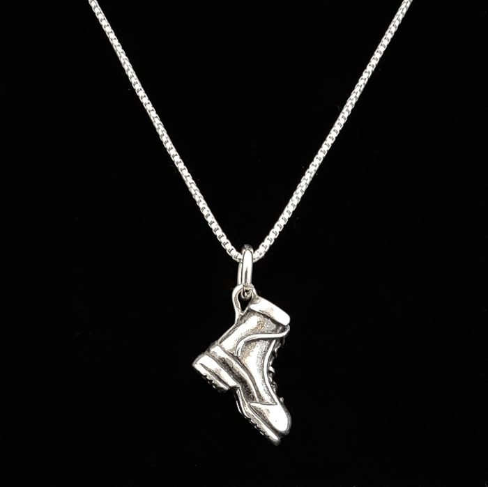 Boot Charm Pendant with Chain by Susan Herman and Paul Kaiser