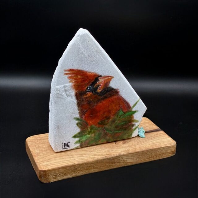Large Cardinal by Leanne Lee
