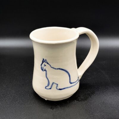 Cat Mug by V Norton