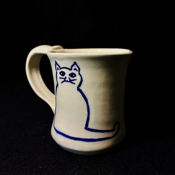 Cat Mug by V Norton