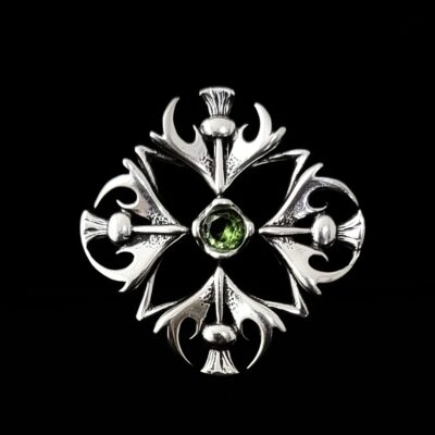 Scottish Thistle Cross by McKeown 101910