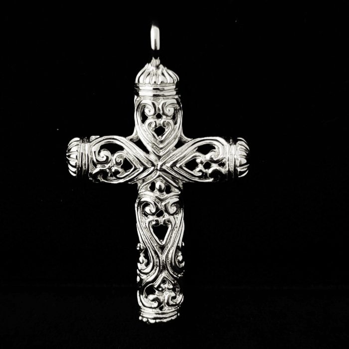 St Georges Convent Cross Silver by McKeown 102185