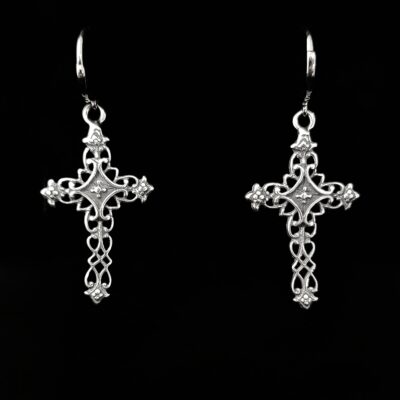 Thornbury Cross Earrings by McKeown