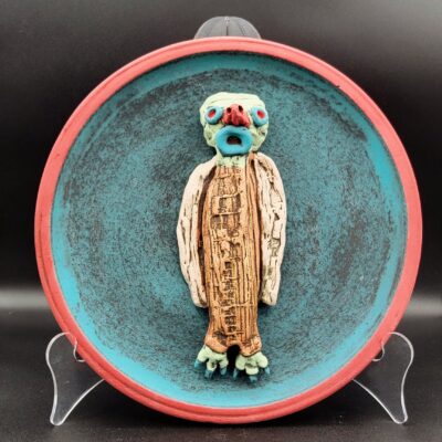 Red Nose Platter by Jeff Perkins