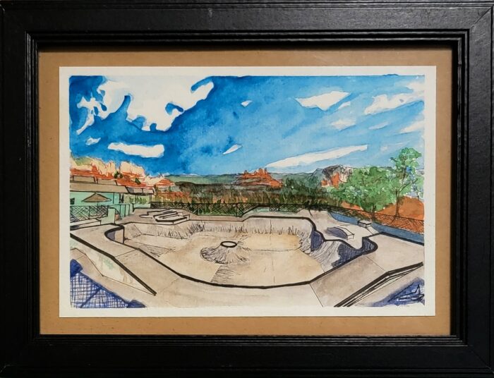 Sedona Skate Park by Smokey Cruz