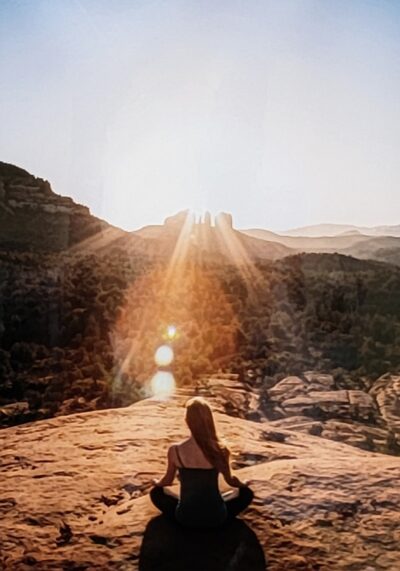 Sunset Meditation by Kelli Klymenko