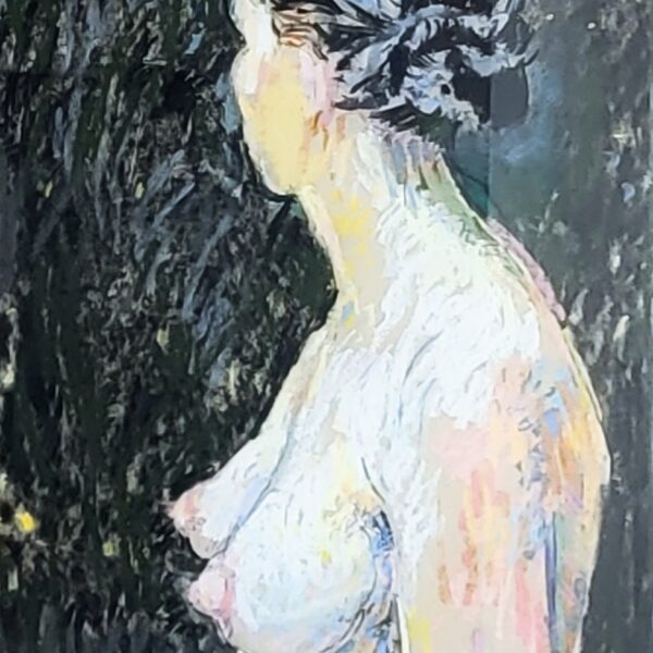 Woman Against Black by John Henry Waddell