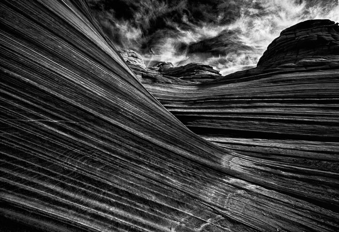 Vapors and Stone Monochrome by Al Brown