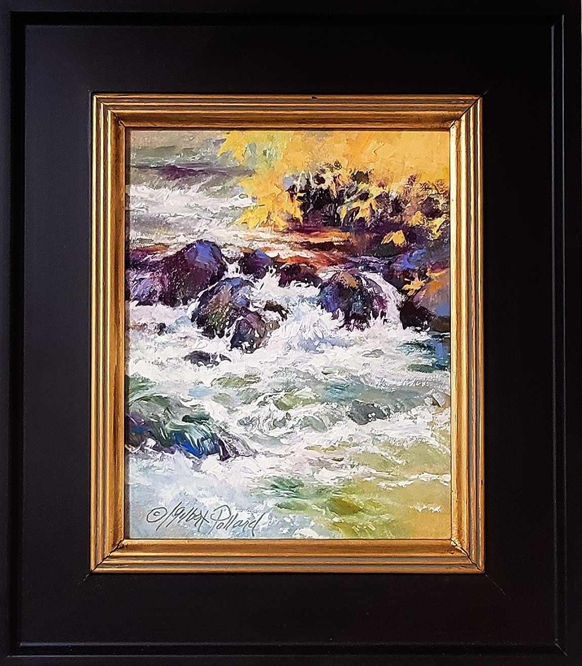 Oak Creek at Briar Patch XXVII by Julie Gilbert Pollard Sedona Arts