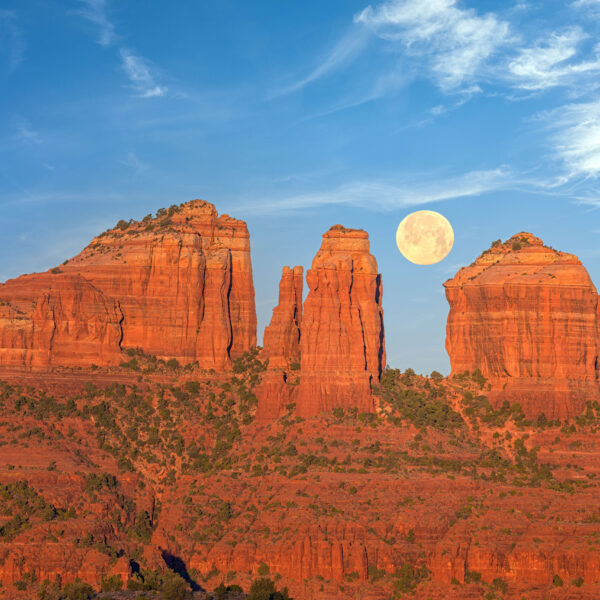 Cathedral Supermoon by Bill Belvin
