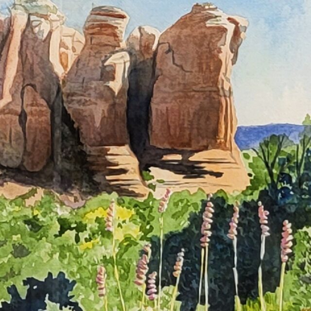 Coffee Pot Mountain by LeAnne Sowa