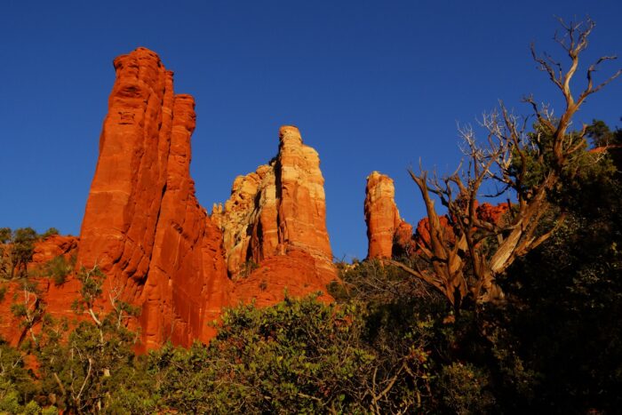 Glowing Red Rocks by Iris Yang