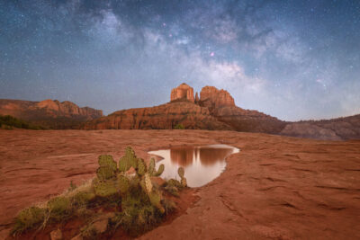 Reflecting on a Starry Night by Bill Belvin