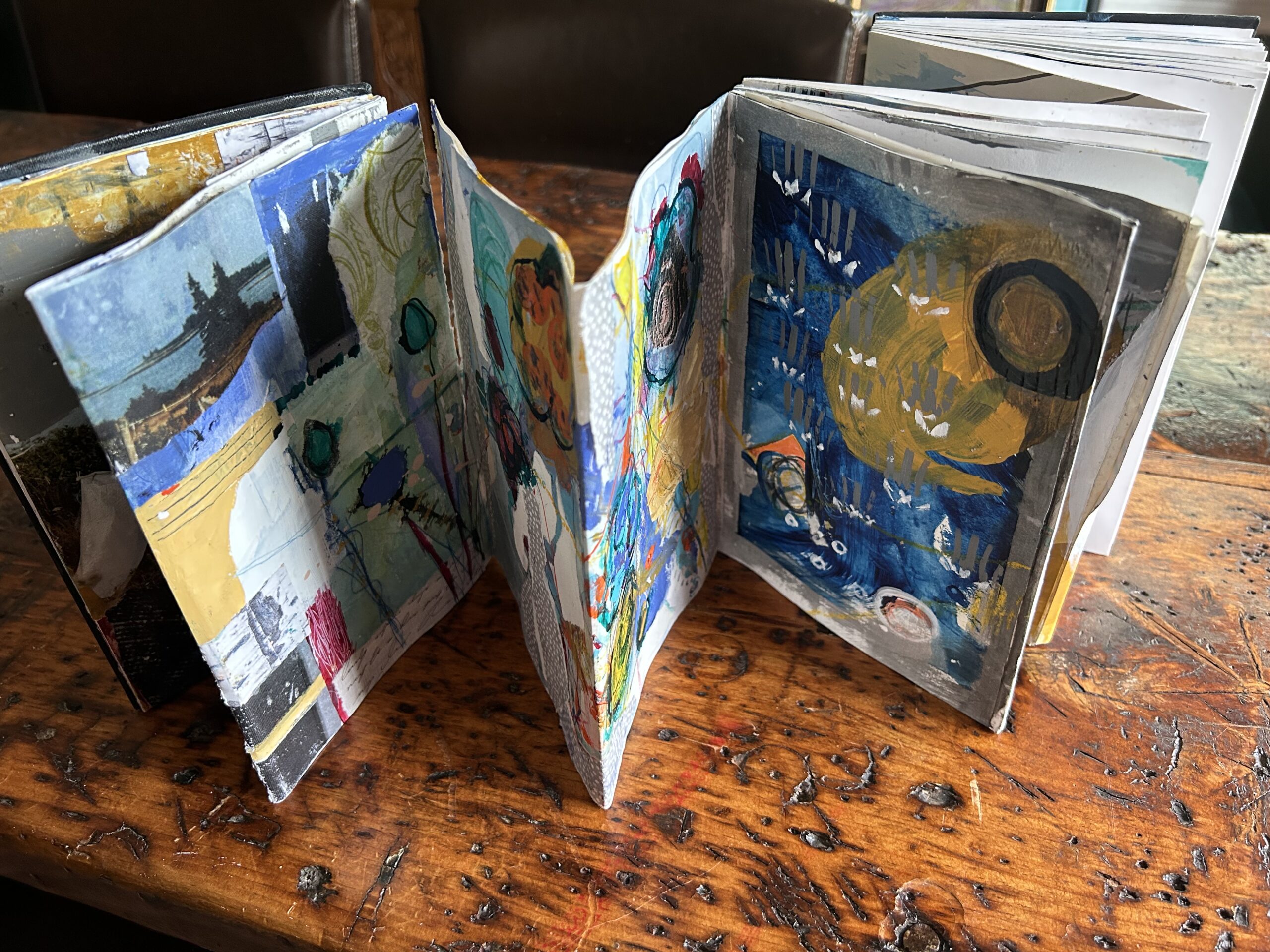 Colorful Concertina Sketchbook Sedona Arts Center Sedona Arts Center