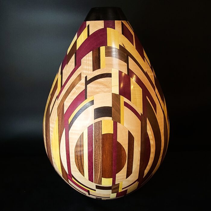 Segmented Vase by Barry Richardson