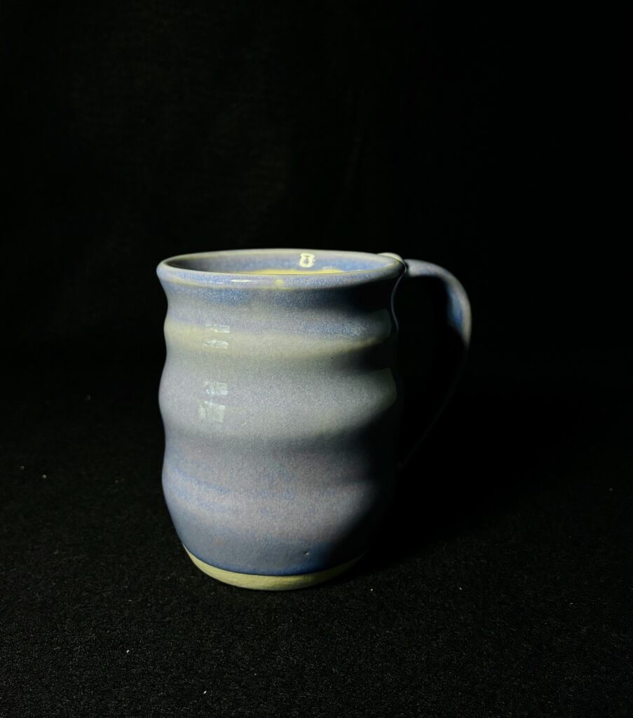 Pale Blue Mug by V Norton