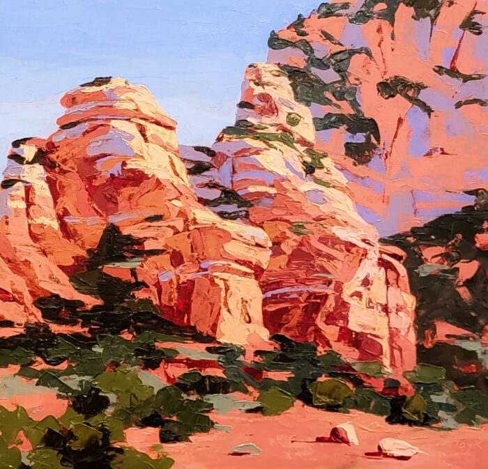 Light and Shadow, Sedona by Hadley Rampton