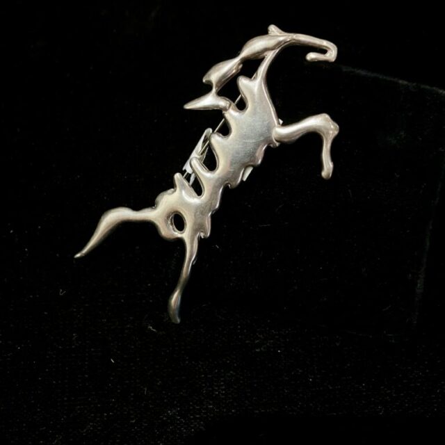 Leaping Horse Pin by Deanne McKeown