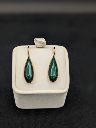 Malachite Earrings by Robin Hanna RH015