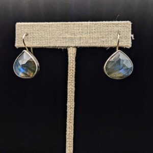 Labradorite and Sterling Silver Earrings by Robin Hanna RH021