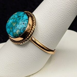 Emerald Valley Turquoise Ring by Robin Hanna RH023