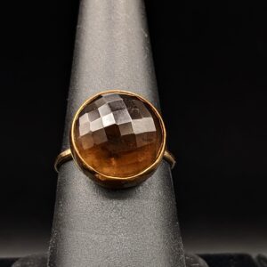 Smoky Quartz Ring by Robin Hanna RH033