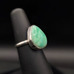 Amazonite and Sterling Silver Ring by Robin Hanna RH042