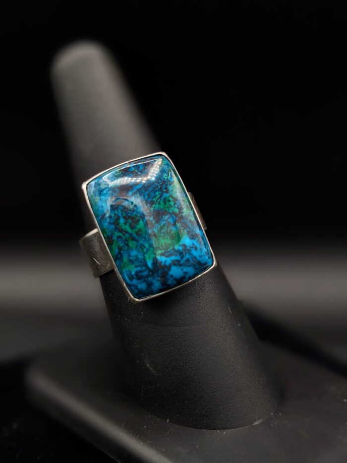 Shattuckite Ring by Robin Hanna RH044