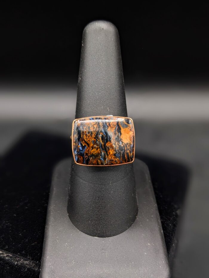 Pietersite Rectangular Ring by Robin Hanna RH045 - Image 2