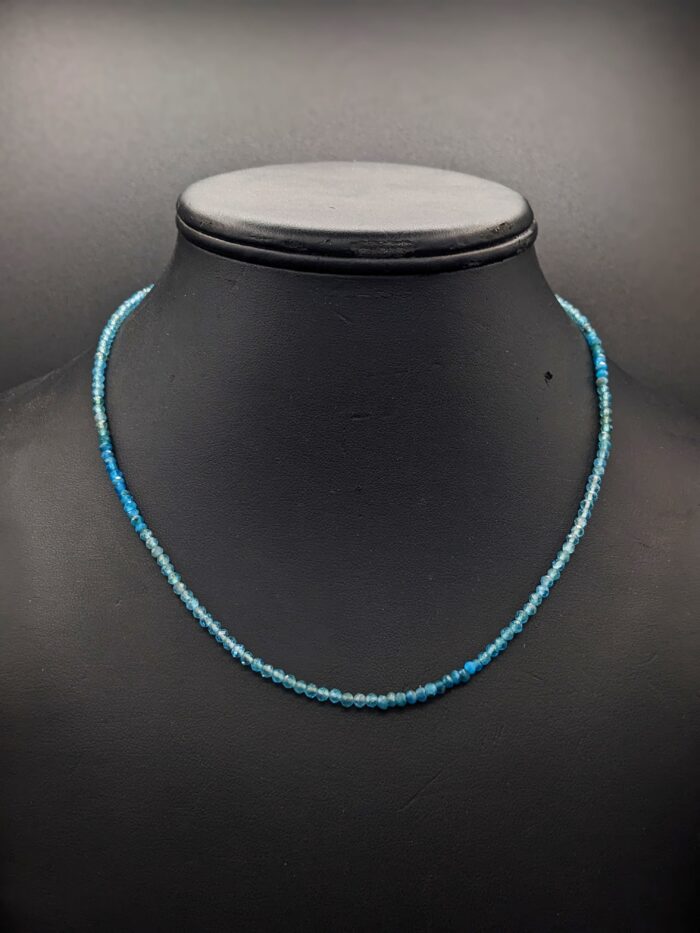 Apatite Beaded Necklace by Robin Hanna RH047