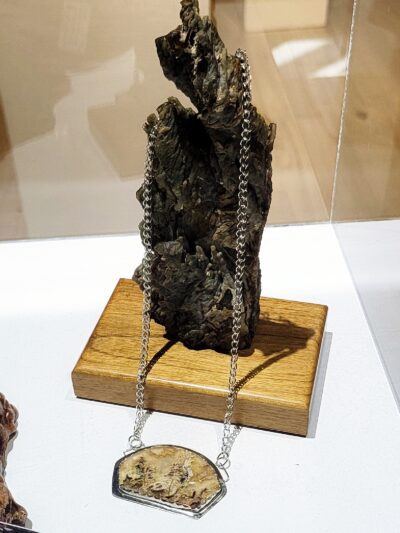 Roman Chain with Agate by Nancy Bihler NB-915