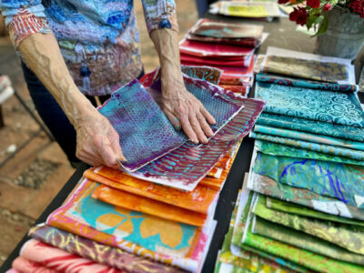 Amazing Gel Prints: Working with Stencils