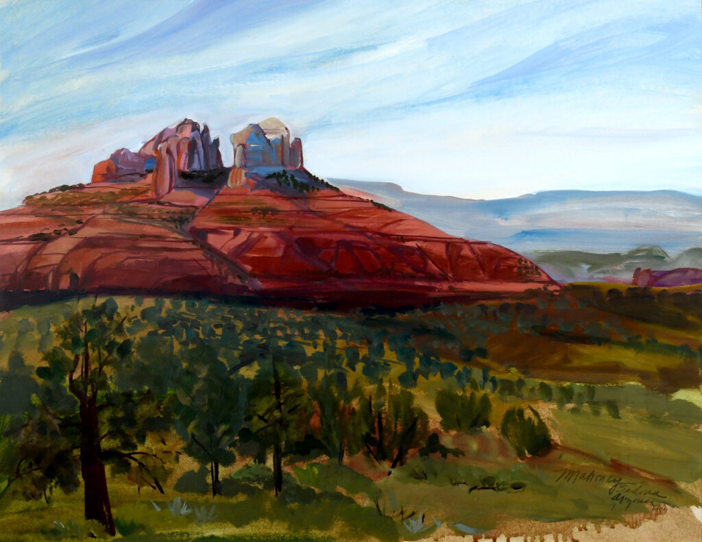 Cathedral Rock by Joella Jean Mahoney JJM - Sedona Arts Center : Sedona ...