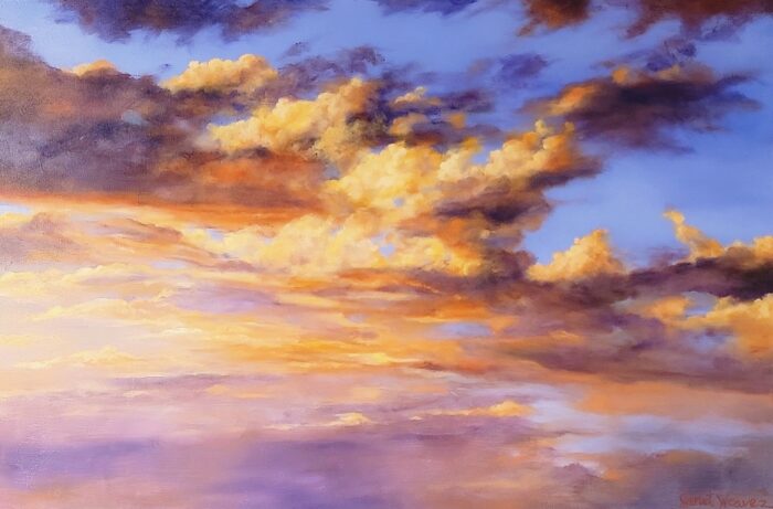 Cottonwood Sunset by Janet Weaver