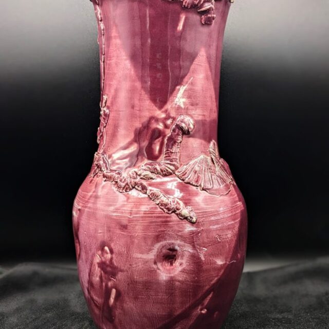 Large Purple Amphora by V. Norton