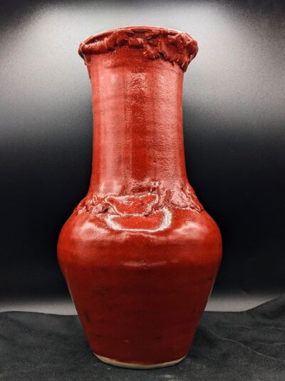 Red Amphora by V Norton