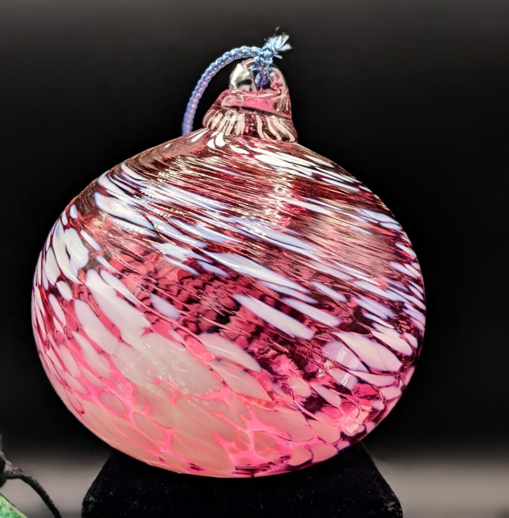 Geosphere Orb Ornament by George Averbeck
