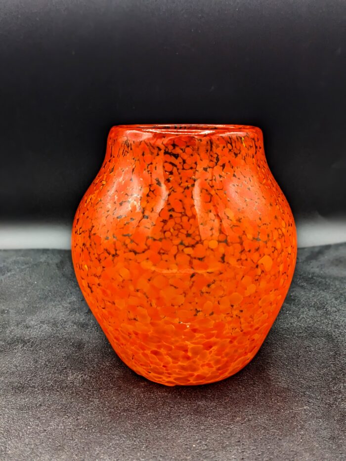 Small Orange Vase by George Averbeck