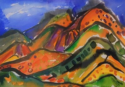 Mountain Dreams No4 by Myrna Harrison