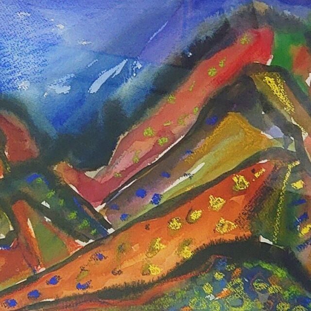 Mountain Dreams No5 by Myrna Harrison