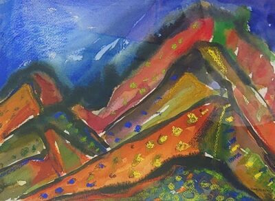 Mountain Dreams No5 by Myrna Harrison